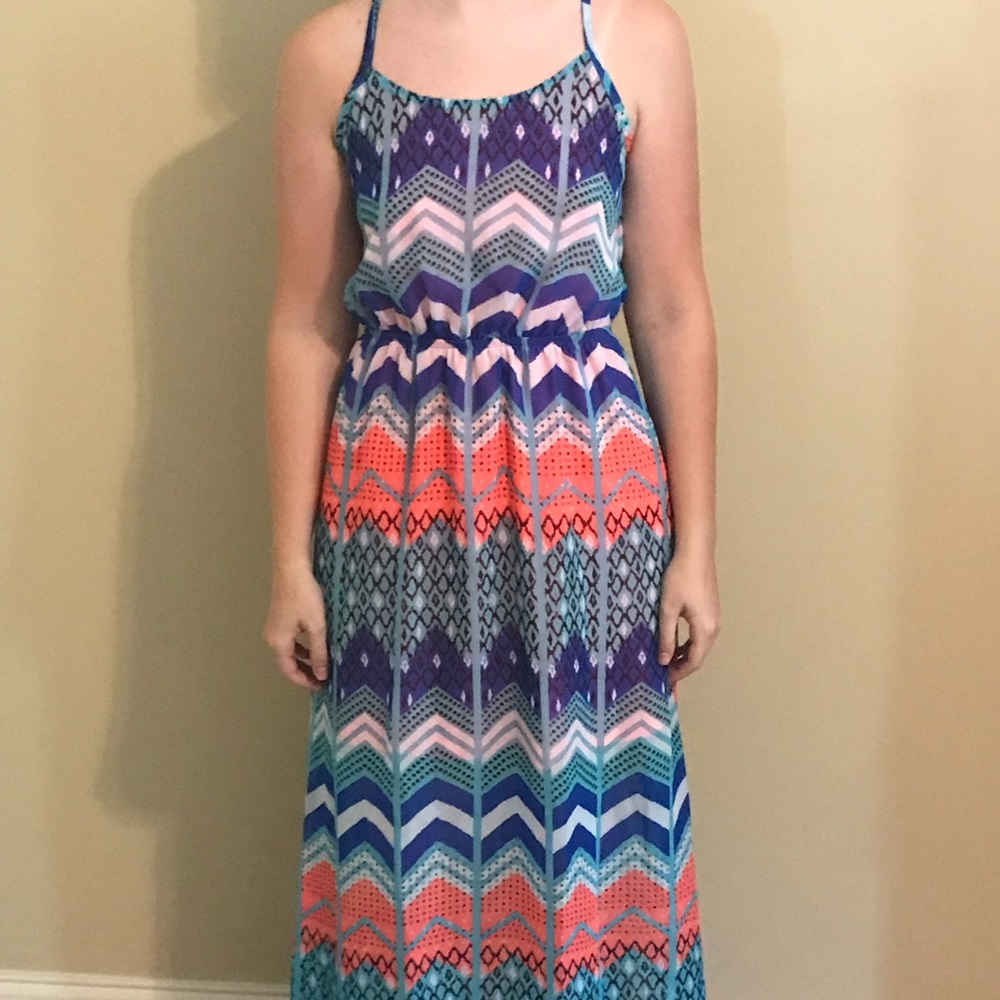 Multicolored Maxi Dress